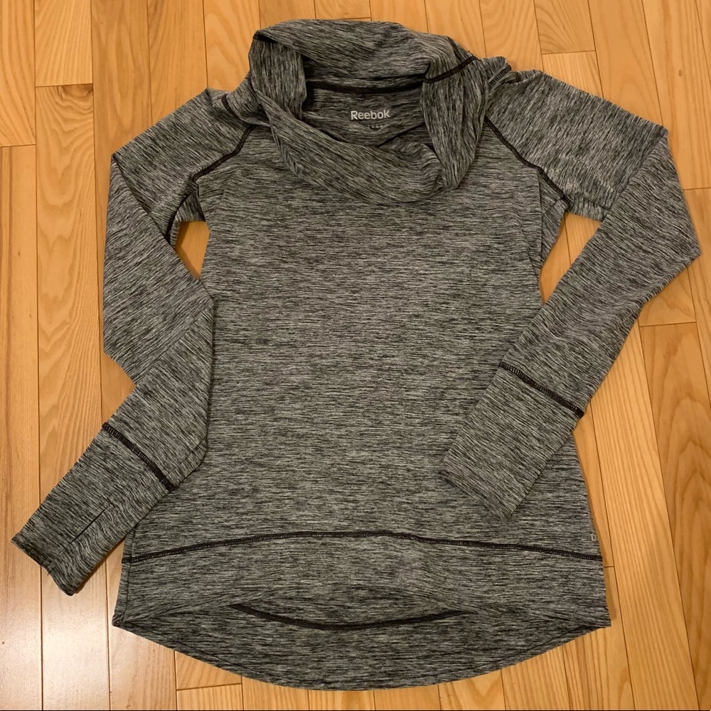 Reebok Cowl Neck High Low Top Size M NWOT